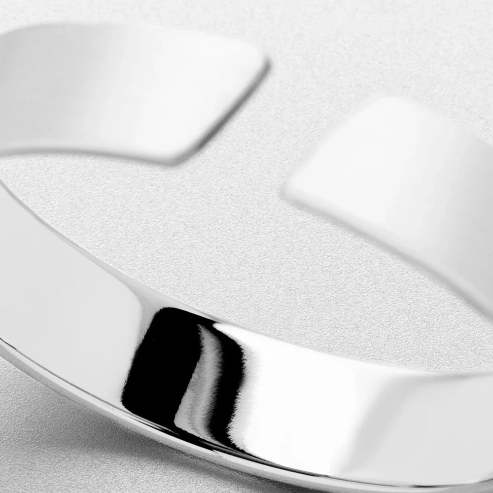 eManco European And American Punk Trend Minimal Unisize Ring Stainless Steel Platinum Fashion Accessories Wholesale Direct Sales